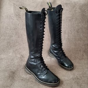 Vintage Dr Martens Knee High Combat Boots